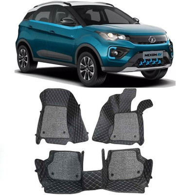 ARNEJA Leatherite 7D Mat For  Tata Nexon EV(Black)