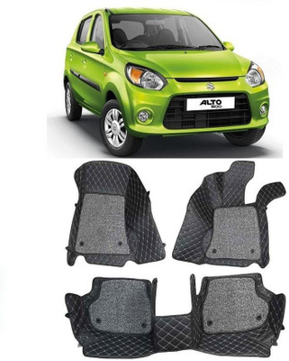 arneja trading company Leatherite 7D Mat For  Maruti Alto 800(Black)