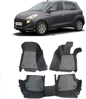 arneja trading company Leatherite 7D Mat For  Hyundai Santro(Black)