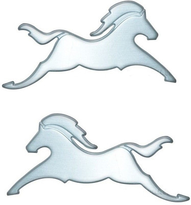 Stylewell Emblem for Bike(Silver)