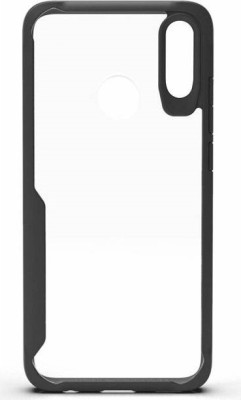 Mobile Case Cover Bumper Case for Mi Redmi 7, Mi Redmi Y3(Transparent, Black, Silicon, Pack of: 1)
