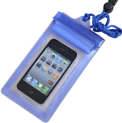 Casa Tech Pouch for mobile(Blue, Waterproof, Pack of: 1)