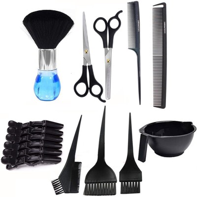 MGP FASHION Home And Professional Beauty Makeup Hair Grooming Cutting Parlour Barber Salon Easy Grip for Men Women Kids All Purpose Scissors Hairdressing Hair Color Dye Brushes, Bowl For Hair Color, Hair Bleach, Hair Dye, Salon Hair Clips Grip Sectioning, Keratin Hair Spa, Hair Treatment Kit,High Qu