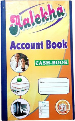 Aalekha NA Regular Journal single ruled 92 Pages(Multicolor)