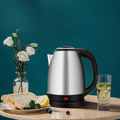 ND BROTHERS ®Automatic Stainless Steel Electric Kettle With Auto Shut Off Multipurpose Beverage Maker(2 L, Silver , Black)
