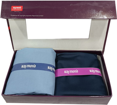 Raymond Cotton Blend Solid Shirt & Trouser Fabric