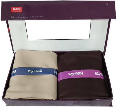 Raymond Cotton Blend Solid Shirt & Trouser Fabric