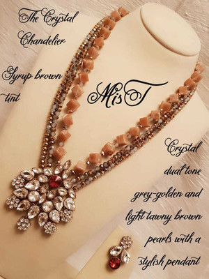 CATALYST Alloy Copper Grey, Brown, Gold Jewellery Set(Pack of 1)