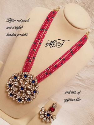 CATALYST Alloy Copper Red, Black Jewellery Set(Pack of 1)