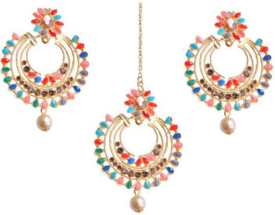 KAMADA CREATIONS Alloy Multicolor Jewellery Set(Pack of 1)