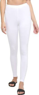 KASHINATH Western Wear Legging(White, Solid)