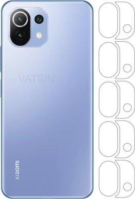 Vatsin Back Camera Lens Glass Protector for MI 11 Lite 5G(Pack of: 5)