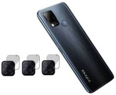 HIRDESH Back Camera Lens Glass Protector for INFINIX HOT 10S(Pack of: 3)