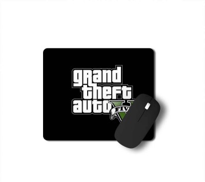 Tee Mafia GTA V Logo Gaming Mouse Pad Mousepad(Multicolor)