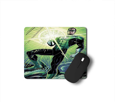 Tee Mafia Green Lantern DC Mouse Pad Mousepad(Multicolor)