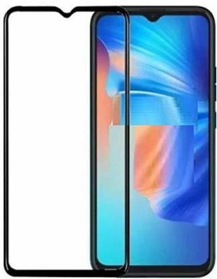 kentop Edge To Edge Tempered Glass for TECNO SPARK 4 AIR + KC1J(Pack of 1)