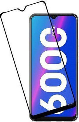 kentop Edge To Edge Tempered Glass for TECNO SPARK 5 AIR + KD6A(Pack of 1)
