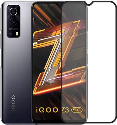 SMARTCASE Edge To Edge Tempered Glass for ViVO iQOO Z3, ViVO iQOO Z3 5G(Pack of 1)