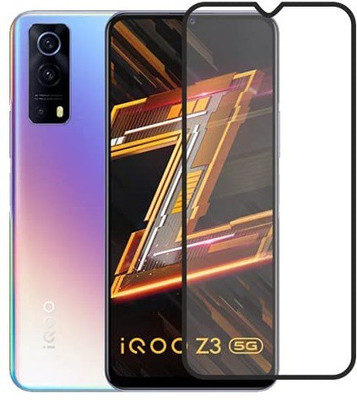 SMARTCASE Edge To Edge Tempered Glass for ViVO iQOO Z3, ViVO iQOO Z3 5G(Pack of 1)