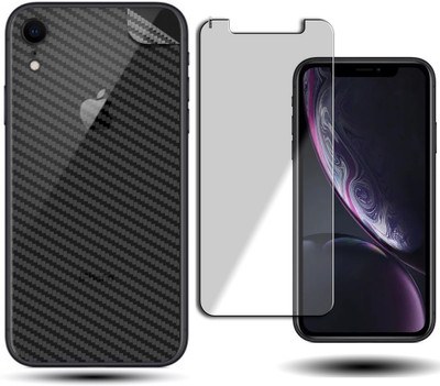 MOBIHOUSE Front and Back Screen Guard for Apple iPhone XR(Pack of 1)
