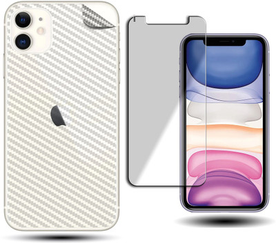 MOBIHOUSE Front and Back Screen Guard for Apple iphone 11(Pack of 1)