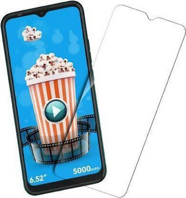 kentop Tempered Glass Guard for TECNO SPARK 5 AIR + KD6A(Pack of 1)