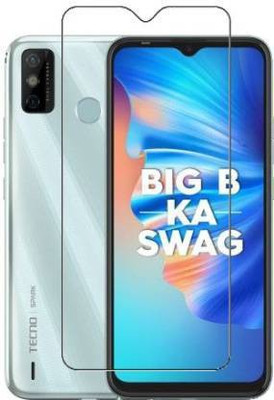 kentop Tempered Glass Guard for TECNO SPARK GO 2021(Pack of 1)