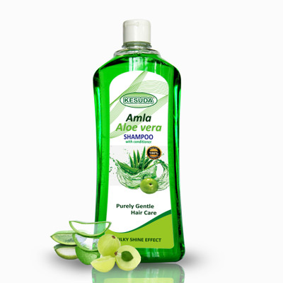 KESUDA Advanced Shampoo with Pure Aloevera & Amla extract(1 L)