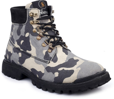 SHENCES Boots For Men(Multicolor , 8)