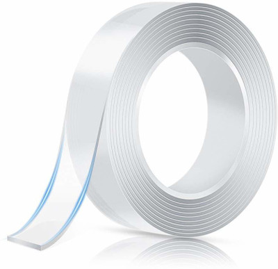 ActrovaX Double Sided Handheld Gel Tape Nano Double Side (Manual)(Set of 1, Transparent)