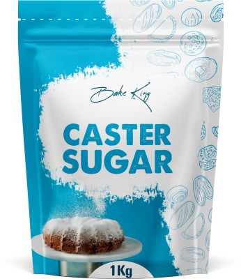 Bake King 1000gm Speciality Castor Caster Sugar Chini for Baking Confectioners Breakfast, Natural Sulphurless Pure White Sugar Powdered Sugar(1 kg)