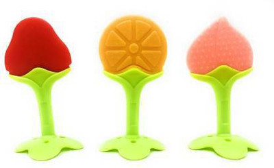 smilykid Baby Fruit nibbler with rattle and Feeding bottle with spoon for kids Teether(Multicolor)