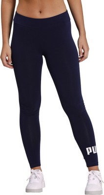 PUMA Printed Women Blue Tights