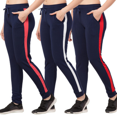 Bluecon Solid Women Multicolor Track Pants