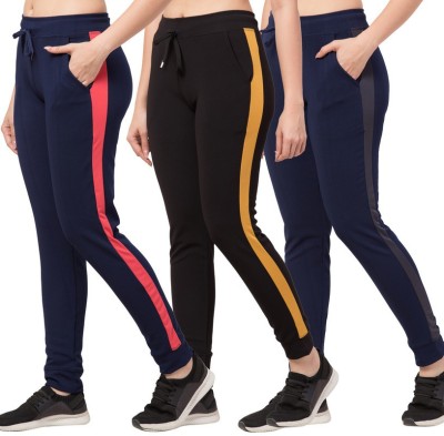 Bluecon Solid Women Multicolor Track Pants