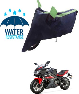 RONISH Waterproof Two Wheeler Cover for Benelli(302R, Blue, Green)