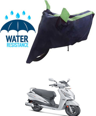 RONISH Waterproof Two Wheeler Cover for Hero(MotoCorp Destini 125, Blue, Green)