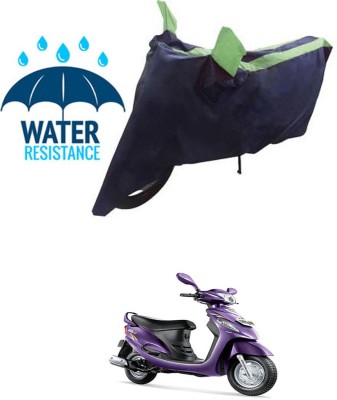 RONISH Waterproof Two Wheeler Cover for Mahindra(Rodeo, Blue, Green)