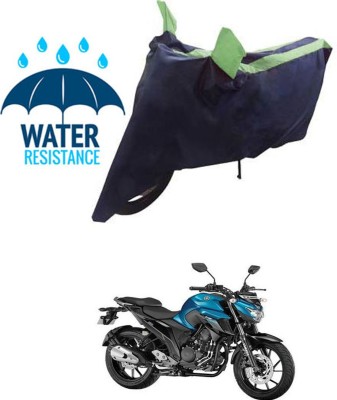 RONISH Waterproof Two Wheeler Cover for Yamaha(FZ25, Blue, Green)