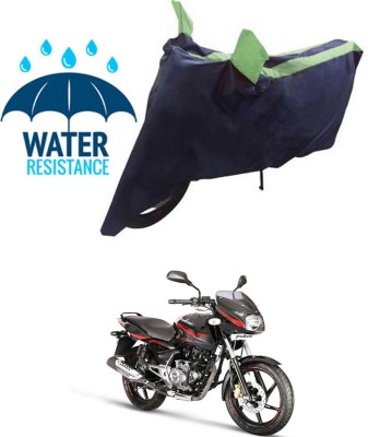 RONISH Waterproof Two Wheeler Cover for Bajaj(Pulsar 150 DTS-i, Blue, Green)