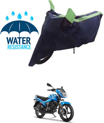 RONISH Waterproof Two Wheeler Cover for TVS(Victor New, Blue, Green)