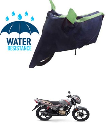 RONISH Waterproof Two Wheeler Cover for TVS(Victor GLX, Blue, Green)