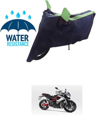 RONISH Waterproof Two Wheeler Cover for DSK Benelli(TNT R, Blue, Green)