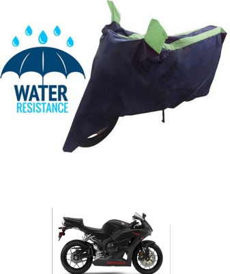 RONISH Waterproof Two Wheeler Cover for Honda(CBR 600 RR, Blue, Green)