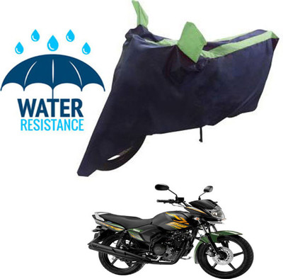 RONISH Waterproof Two Wheeler Cover for Yamaha(Saluto, Blue, Green)