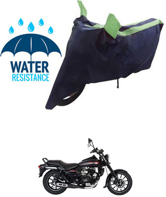 RONISH Waterproof Two Wheeler Cover for Bajaj(Avenger Street 220, Blue, Green)