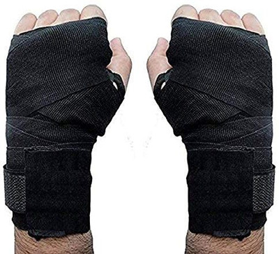 reform Stretchable Boxing Hand Wrap Black Boxing Hand Wrap Boxing Hand Wrap(113 cm)