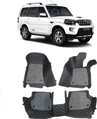 arneja trading company Leatherite 7D Mat For  Mahindra New Scorpio(Black)