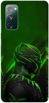 NDCOM Back Cover for SAMSUNG Galaxy S20 FE 5G Black Panther In Green Printed(Multicolor, Hard Case, Pack of: 1)