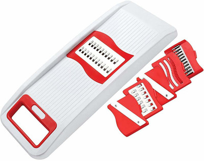 SWISS WONDER IVI™-92-6 in 1 Vegetables Slicer Vegetable & Fruit Grater & Slicer(1 x 6in1 Slicer & Grater)